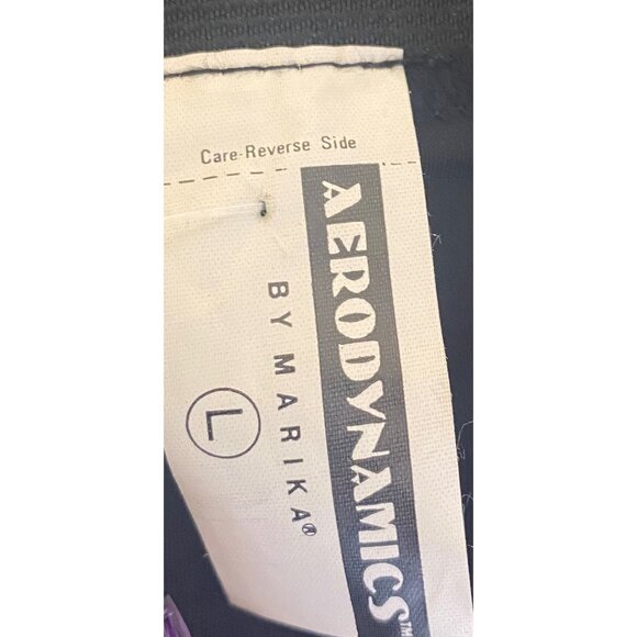 Vintage Aerodynamics Marika 80s Dance Geometric Cheeky Briefs Hi Cut Exercise L - Picture 5 of 6